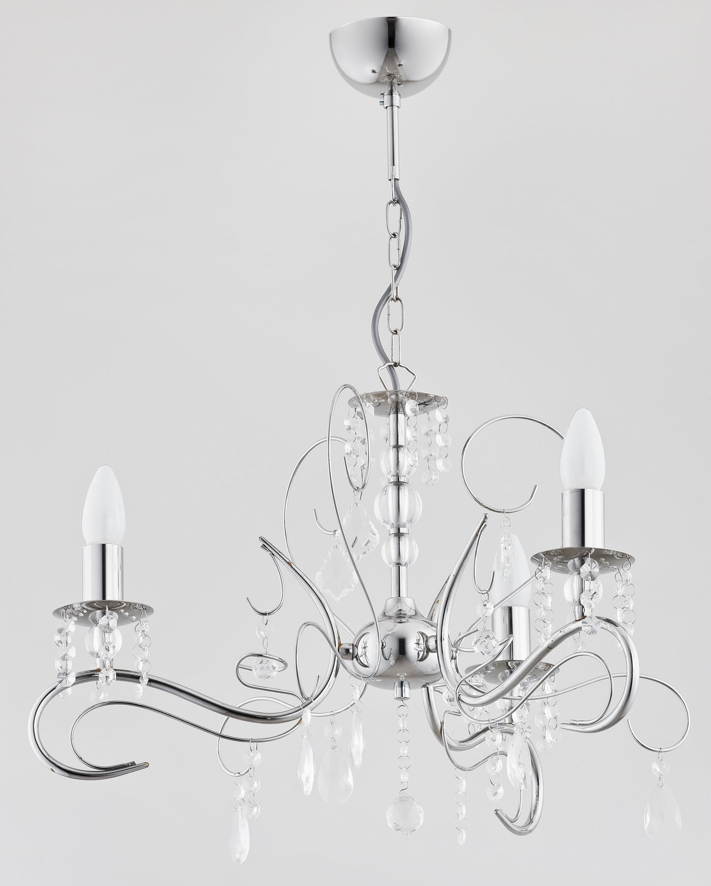 CHANDELIER ALFA ASTOR Chrome 3 x E14