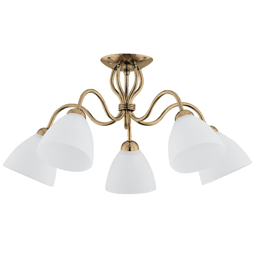 CEILING LAMP ALFA ARIEL PATINA 5 x E27