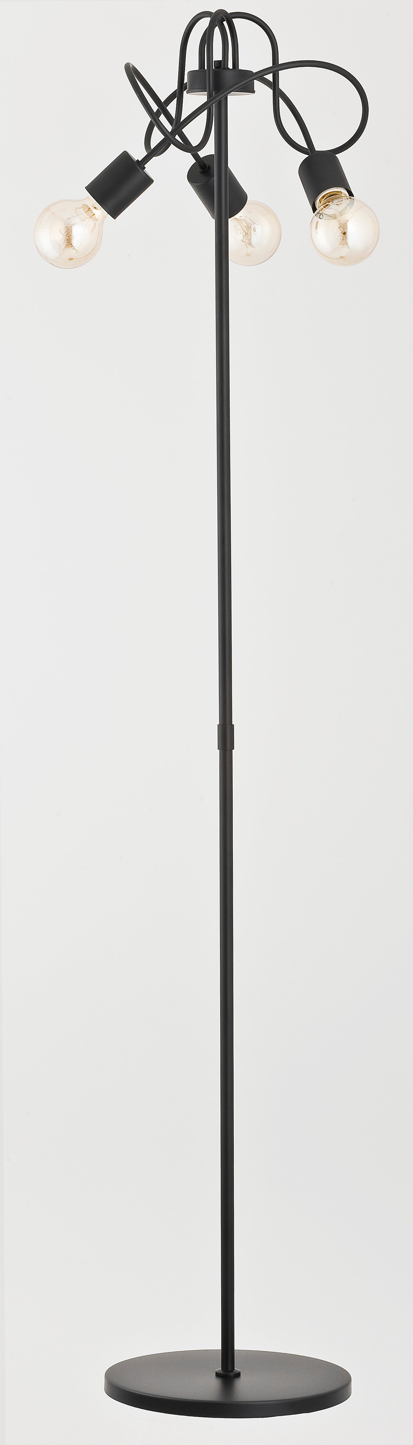 FLOOR LAMP ALFA TANGO Black 3 x E27