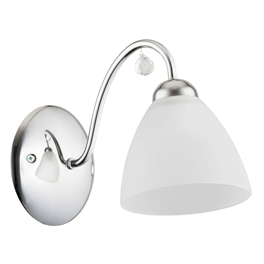 WALL LAMP ALFA AMARILLO Chrome 1 x E27
