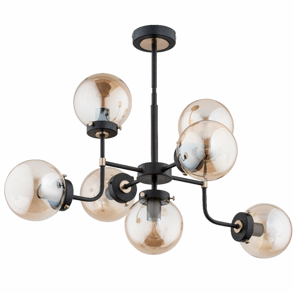 CEILING LAMP ALFA TRANSFORMERS Black 7 x E14