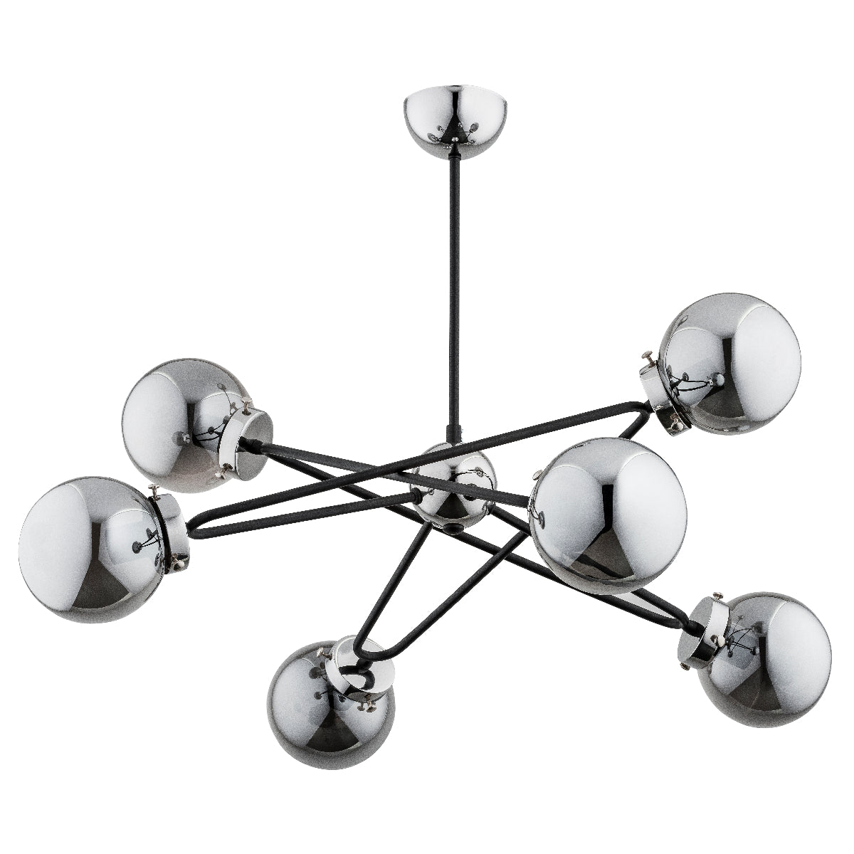 CEILING LAMP ALFA SAGITO Chrome 6 x E14