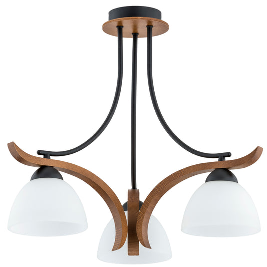 CEILING LAMP ALFA BAFIA  Wooden 3 x E27