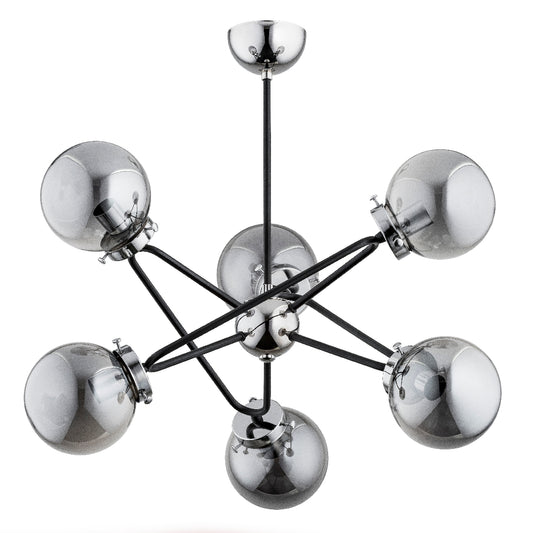 CEILING LAMP ALFA GALA x Y Chrome 6 x E14