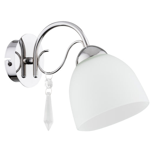 WALL LAMP ALFA NATA Chrome 1 x E27