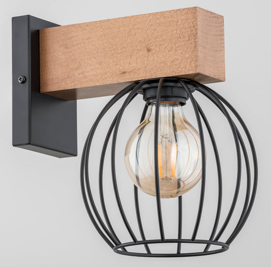 WALL LAMP ALFA ARIZAN  Wooden 1 x E27