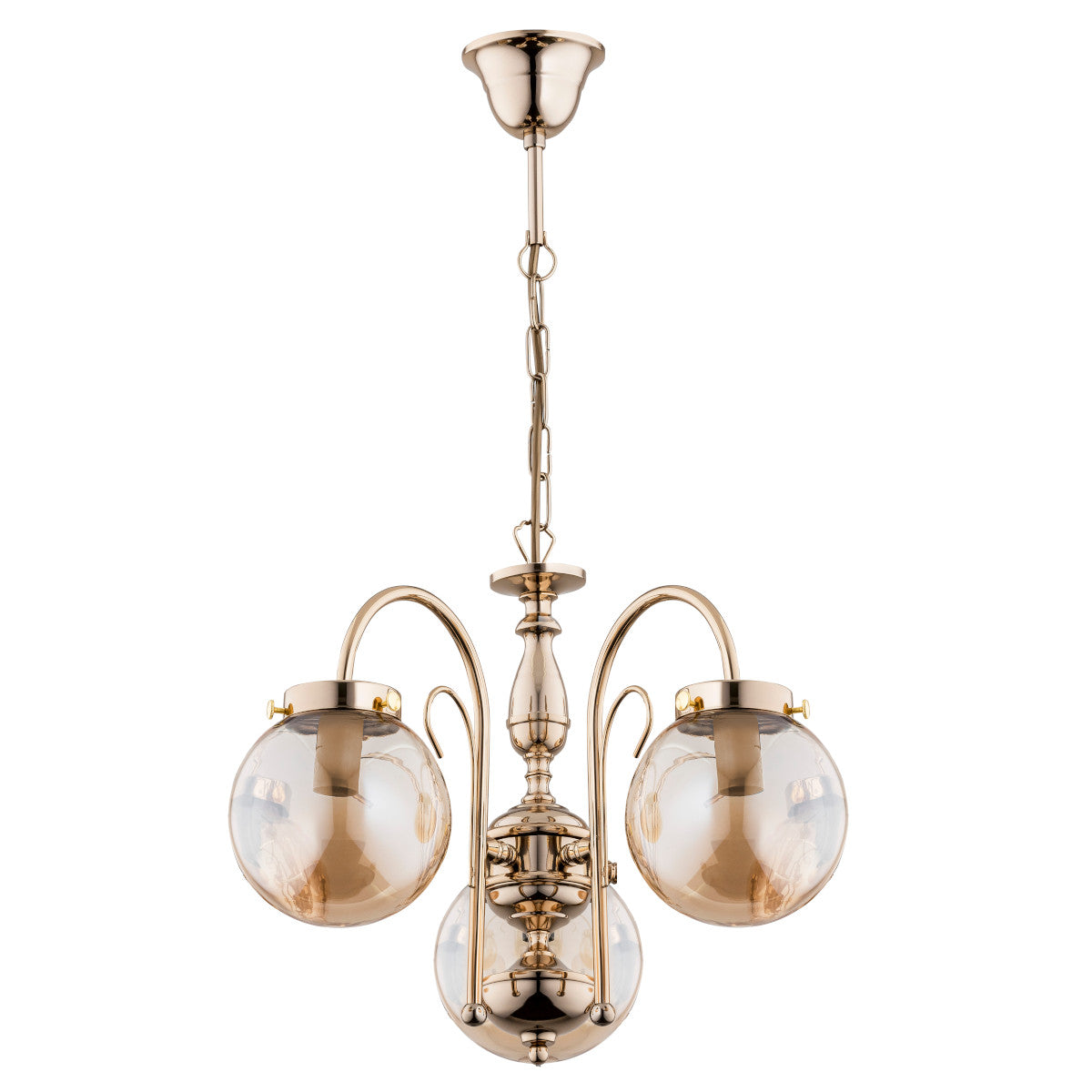 CHANDELIER ALFA HERO Gold 3 x E14