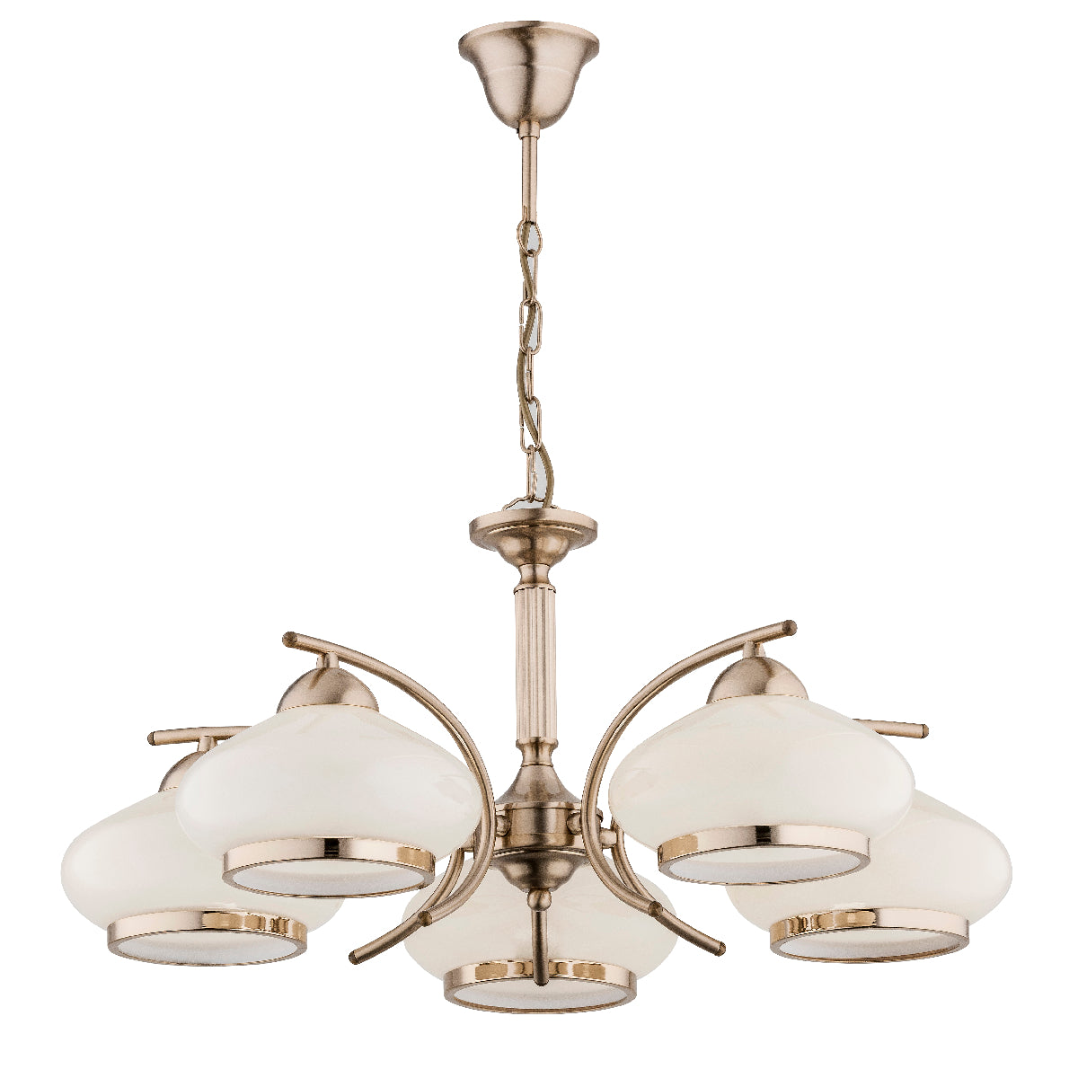 CHANDELIER ALFA ETNA Gold 5 x E27