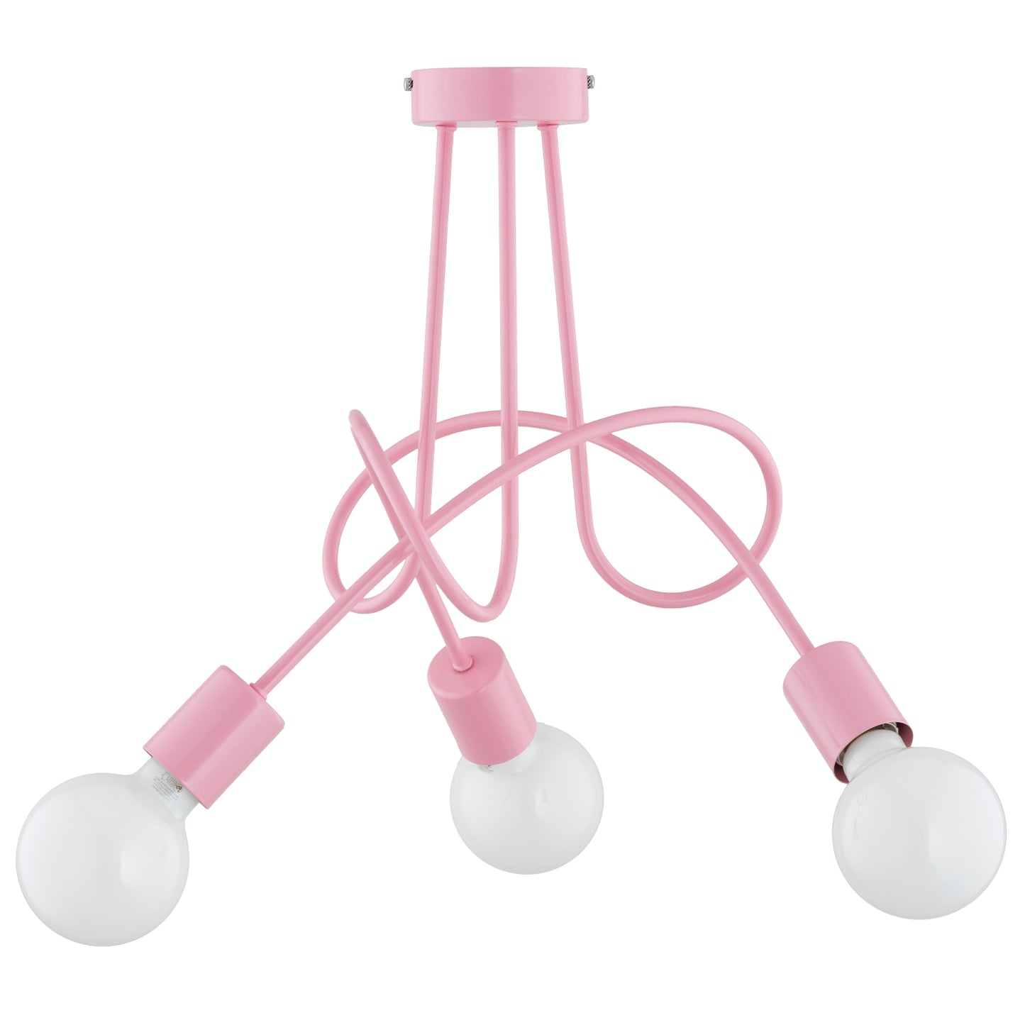 CEILING LAMP ALFA TANGO Pink 3 x E27