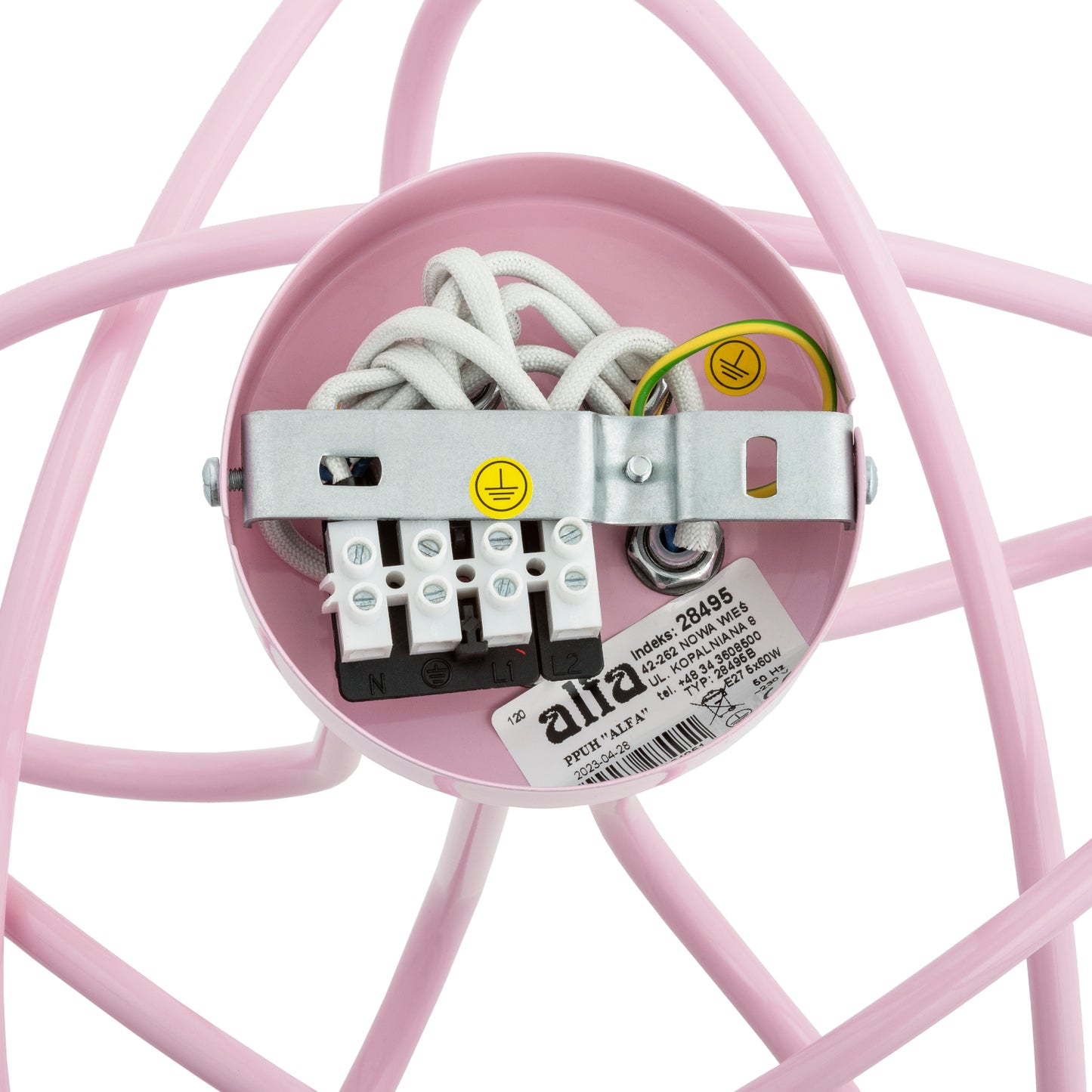 CEILING LAMP ALFA TANGO Pink 5 x E27
