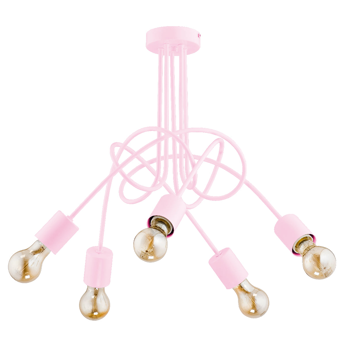 CEILING LAMP ALFA TANGO Pink 5 x E27