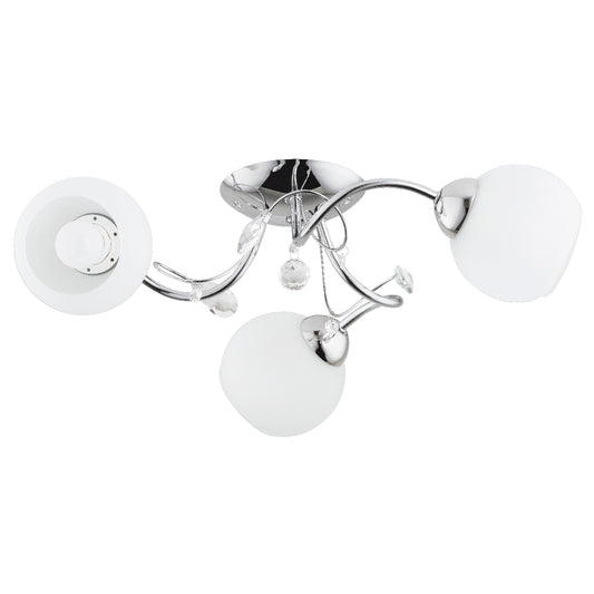 CEILING LAMP ALFA LIVIA PRO Chrome 3 x E27