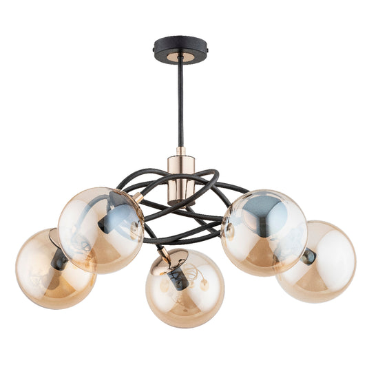 CEILING LAMP ALFA DO x A Gold 5 x E14