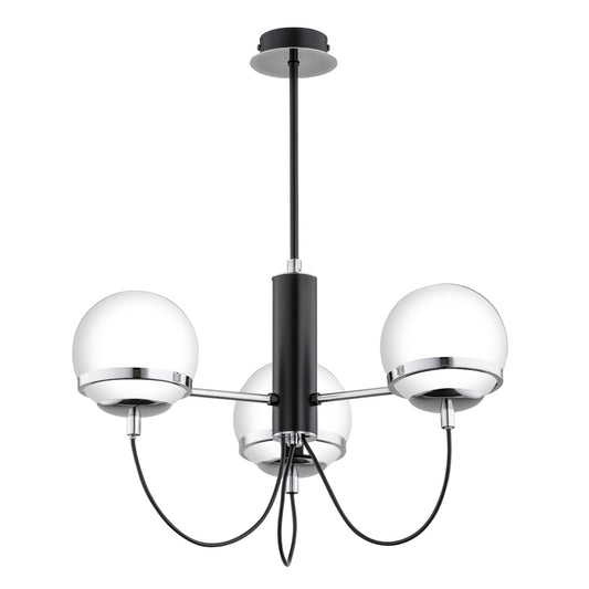CEILING LAMP ALFA AURON Black & White 3 x E14