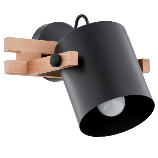 WALL LAMP ALFA FORTIS  Wooden 1 x E27