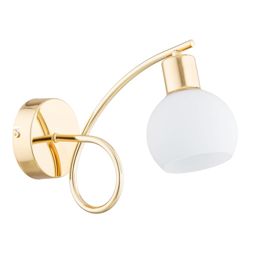 WALL LAMP ALFA ERYKA Gold 1 x E14
