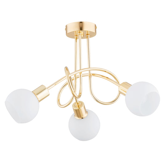 CEILING LAMP ALFA ERYKA Gold 3 x E14