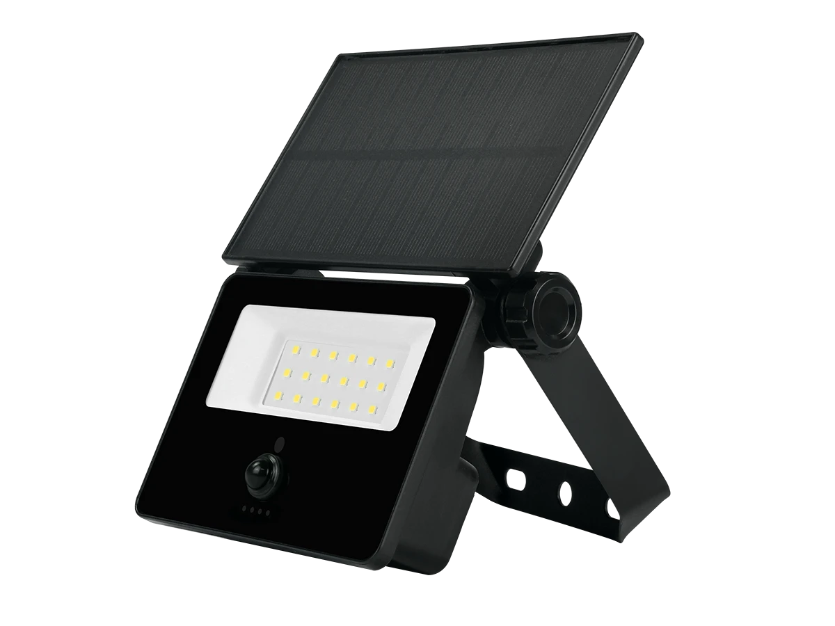 3W Solar Floodlight | PIR | 300lm | IP65