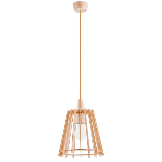 PENDANT LAMP ALFA VITO  Wooden 1 x E27