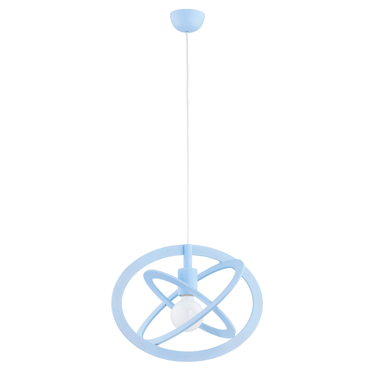 PENDANT LAMP ALFA GRADI ELIPSE Blue 1 x E27