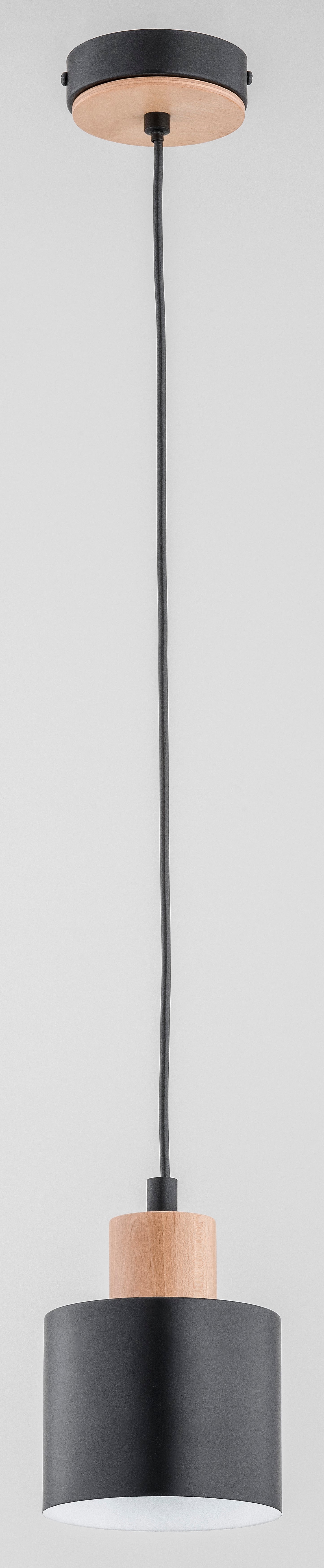 PENDANT LAMP ALFA IVO Black 1 x E27
