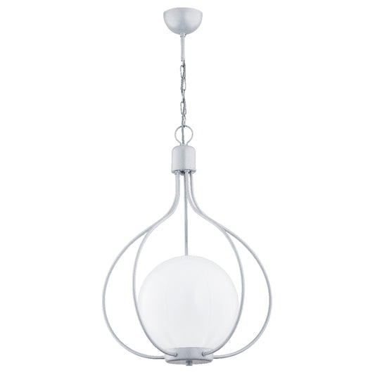 PENDANT LAMP ALFA REMI 250 Silver 1 x E27