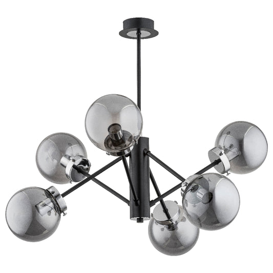 CEILING LAMP ALFA NANCY Black 6 x E14