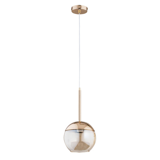 PENDANT LAMP ALFA VOLDA Gold 1 x E27