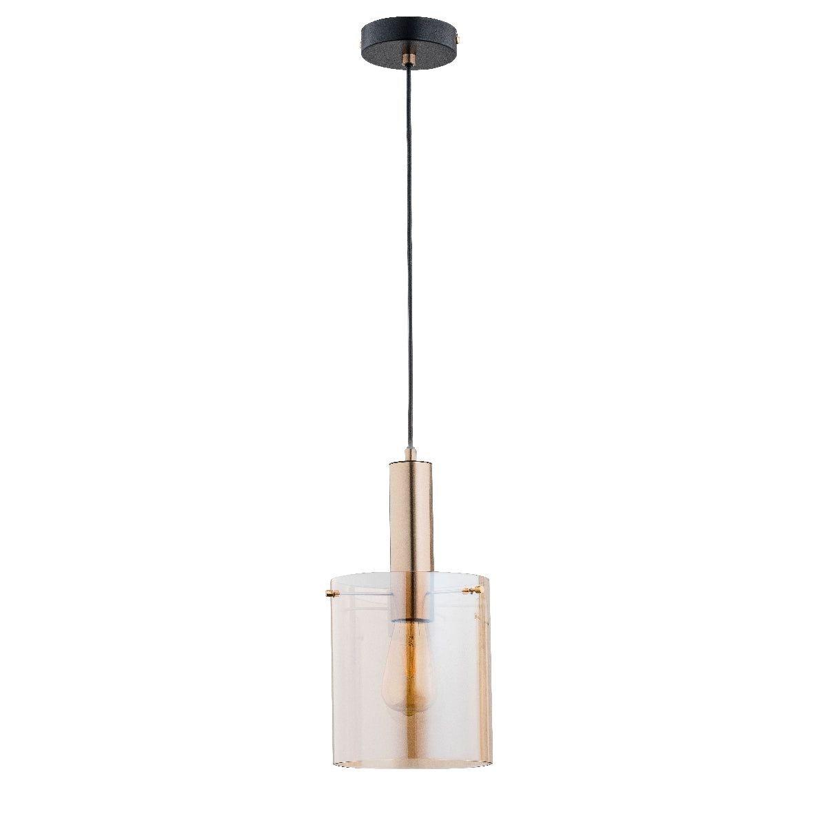 PENDANT LAMP ALFA CALENA Gold 1 x E27
