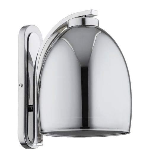 WALL LAMP ALFA RONDA Chrome 1 x E27