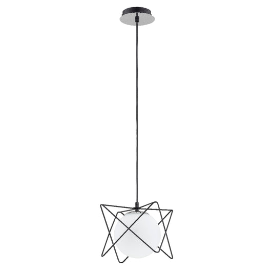 PENDANT LAMP ALFA SAGITO TRACK Black & White 1 x E14