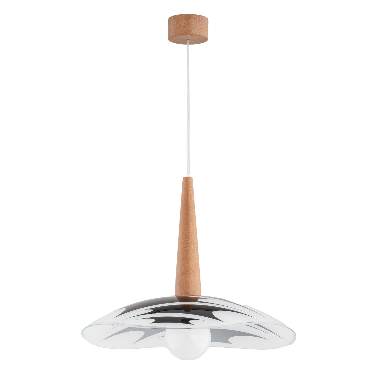 PENDANT LAMP ALFA BERYL Wooden 1 x E27