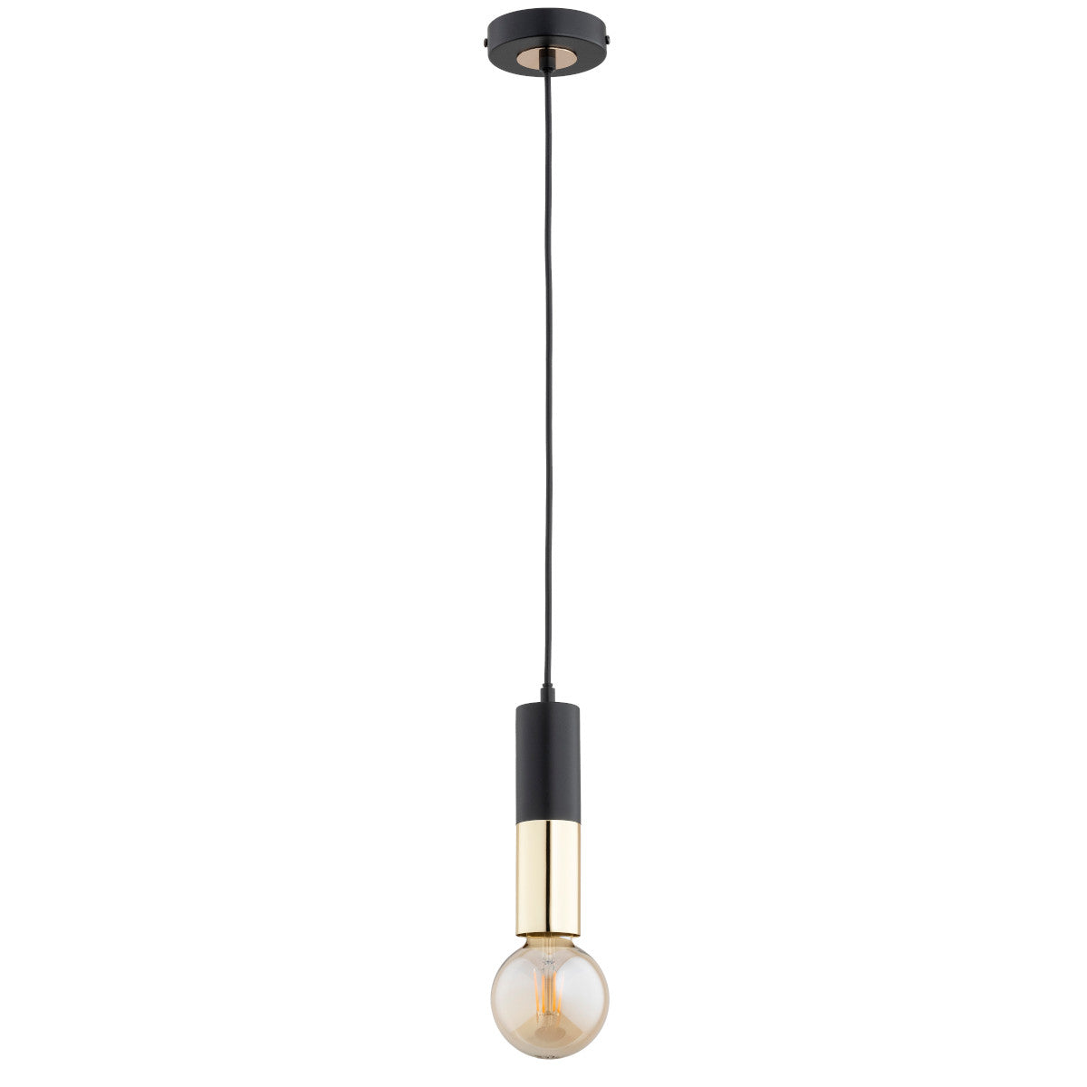 PENDANT LAMP ALFA BOLID MI x Black & Gold 1 x E27