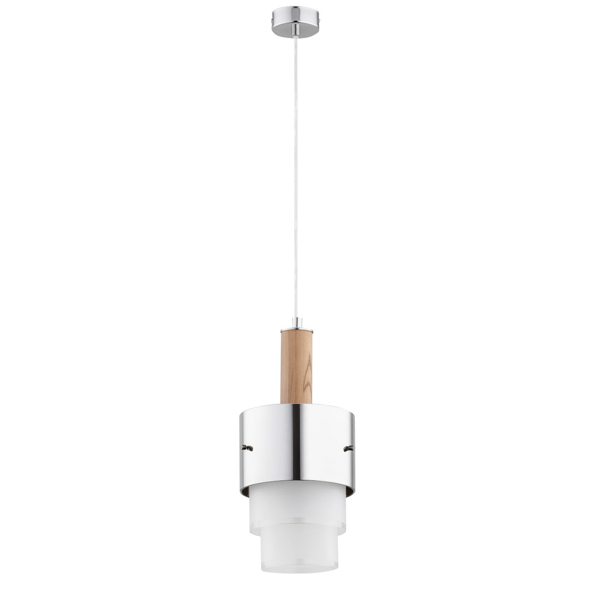 PENDANT LAMP ALFA IRDA Wooden 1 x E27