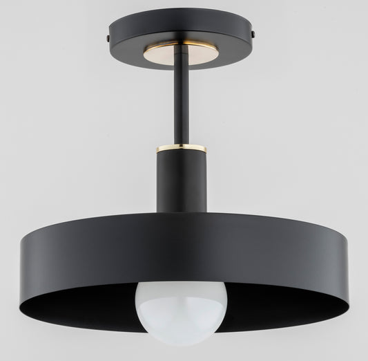 CEILING LAMP ALFA BERYT Black 1 x E27