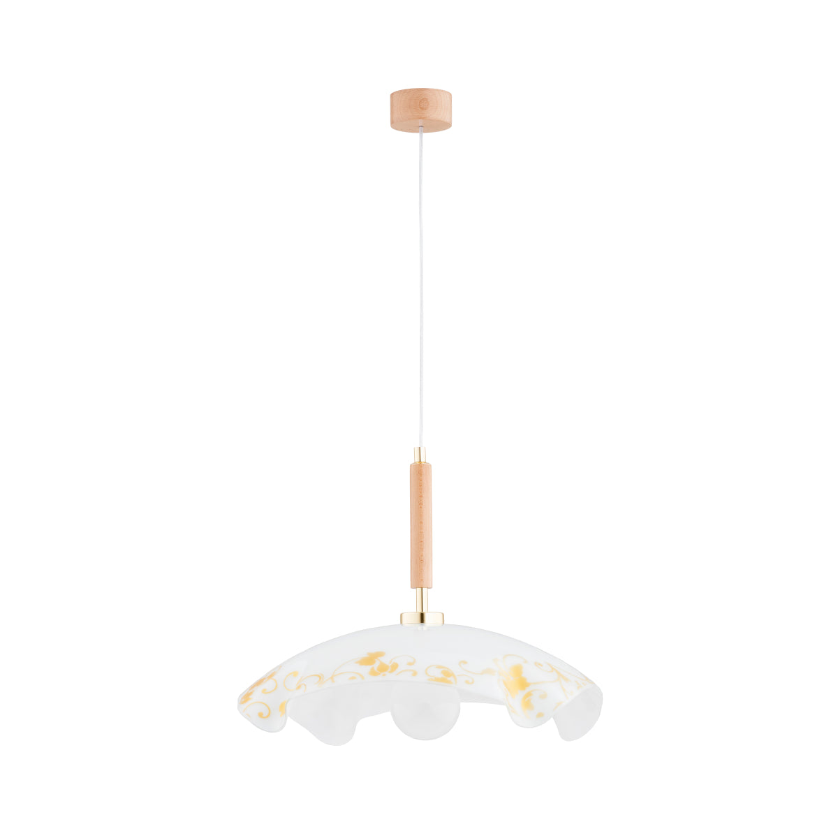 PENDANT LAMP ALFA GARDEN Wooden 1 x E27