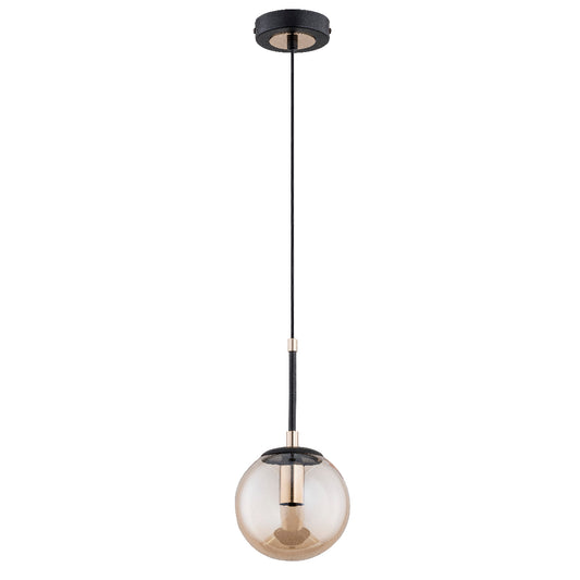 PENDANT LAMP ALFA SEBIA Black 1 x E14