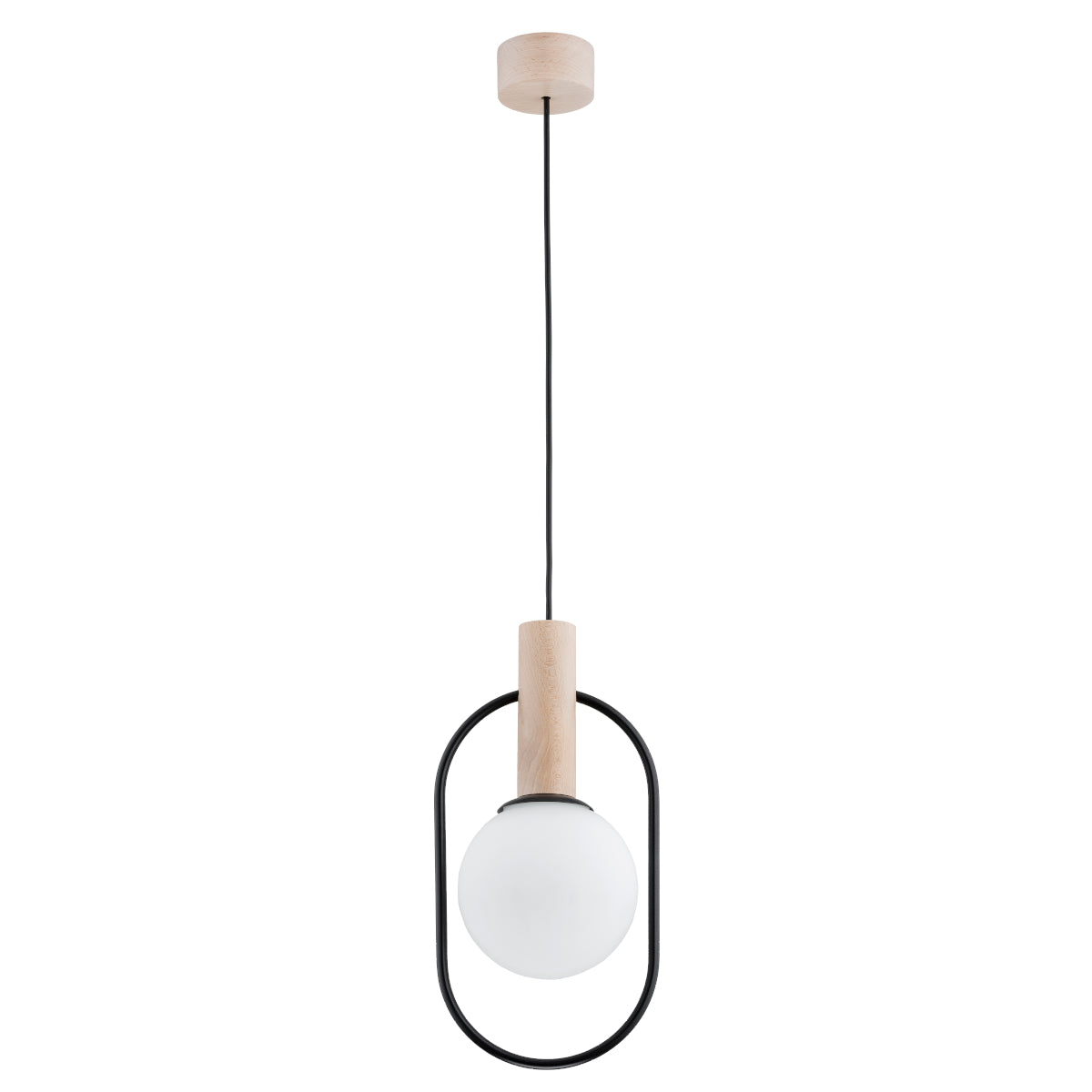PENDANT LAMP ALFA MIKI Wooden 1 x E14