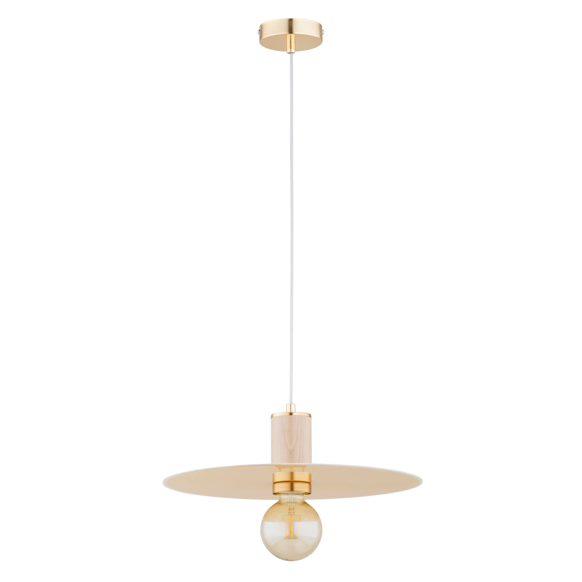 PENDANT LAMP ALFA ARIA Gold 1 x E27