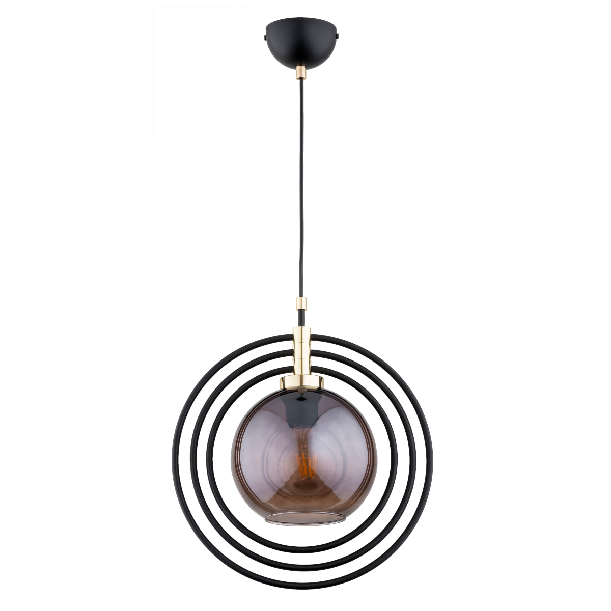 PENDANT LAMP ALFA MANDI TRE x Black 1 x E27