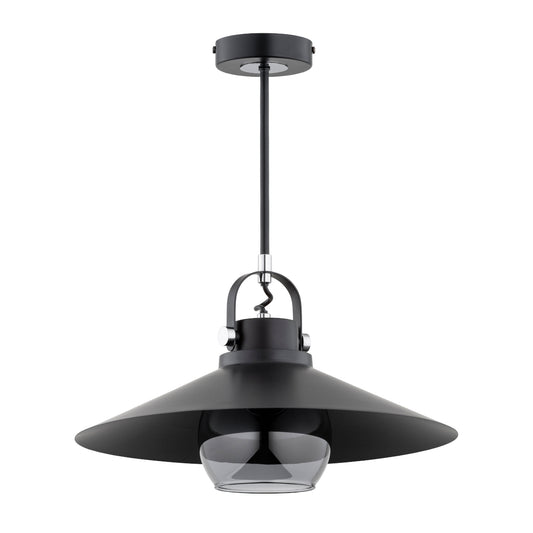 PENDANT LAMP ALFA TIZEN PRO Black 1 x E27