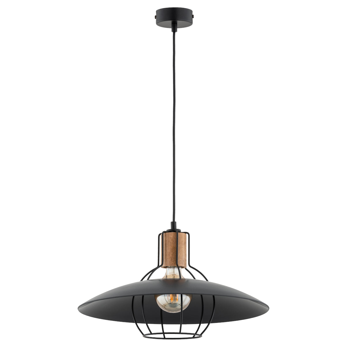 PENDANT LAMP ALFA DOMINO GRAPHITE 1 x E27