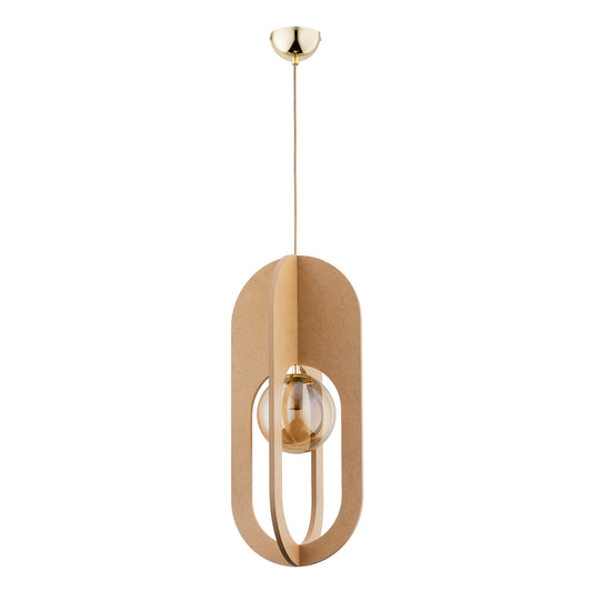PENDANT LAMP ALFA TERRA  Wooden 1 x E14