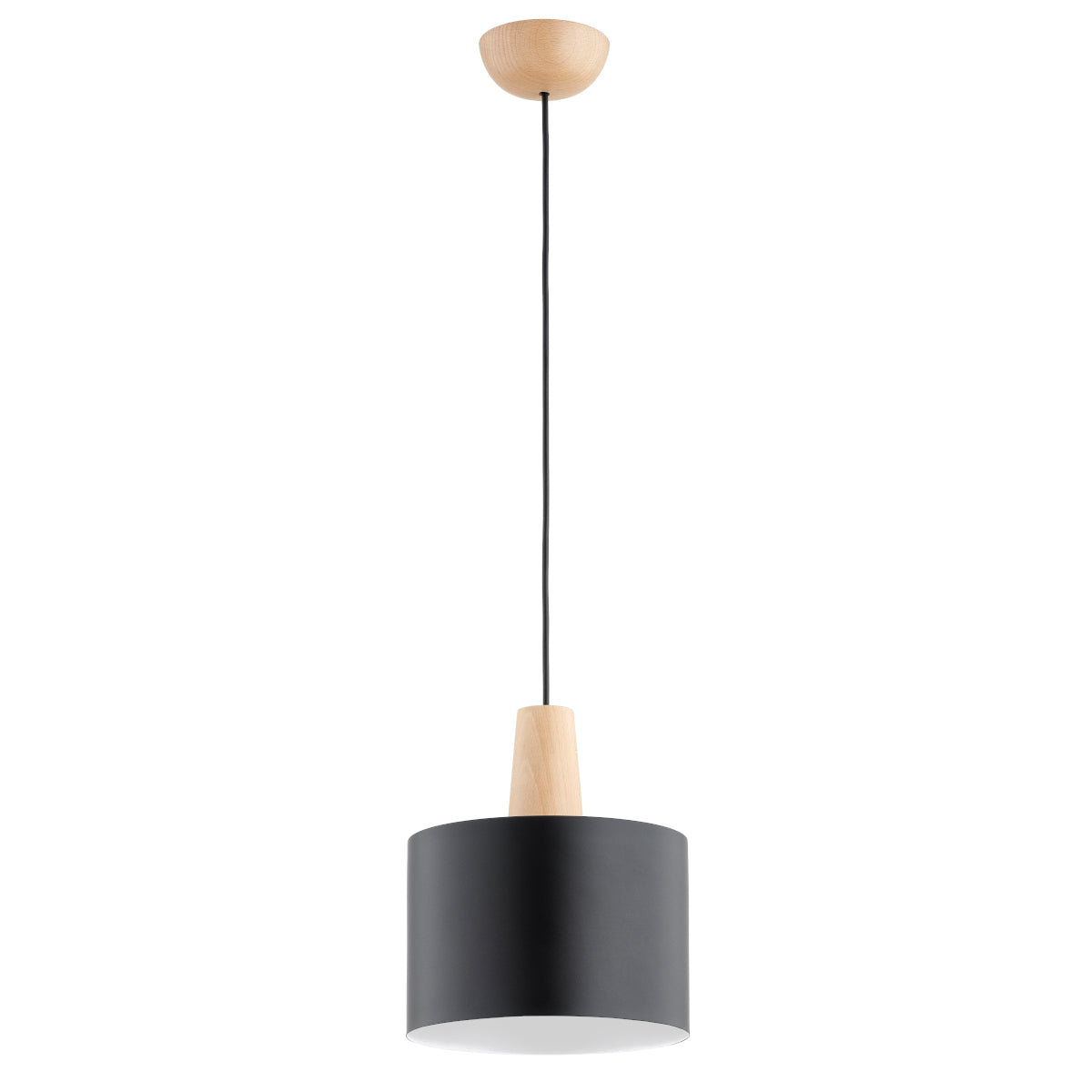 PENDANT LAMP ALFA JUTA Wooden 1 x E27