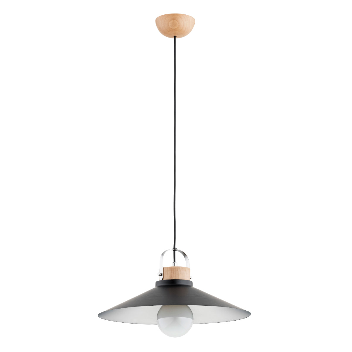PENDANT LAMP ALFA MILANO Wooden 1 x E27