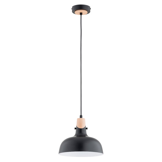 PENDANT LAMP ALFA SOLO GEM Black 1 x E27