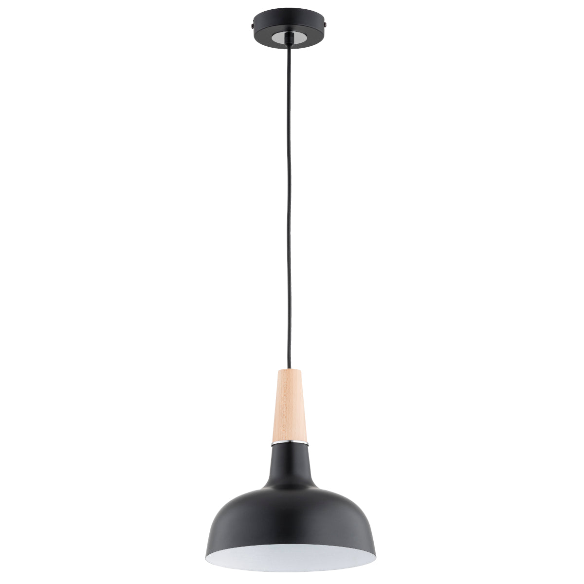 PENDANT LAMP ALFA GO x A Black 1 x E27
