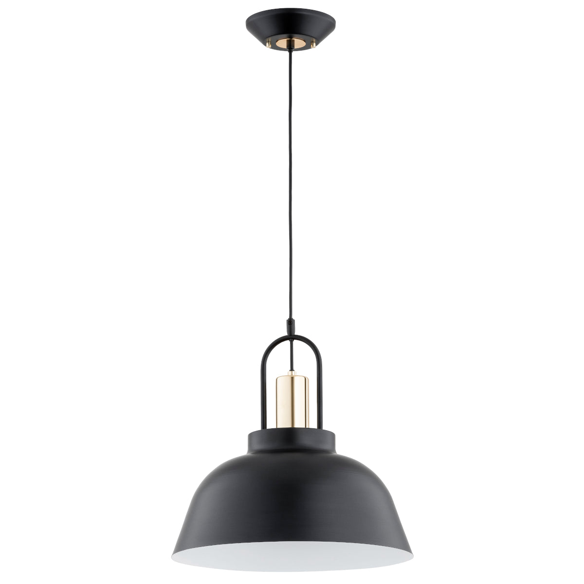 PENDANT LAMP ALFA MIRAVE Black & Gold 1 x E27