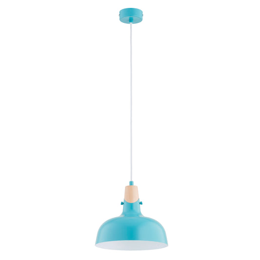 PENDANT LAMP ALFA SOLO GEM Blue 1 x E27