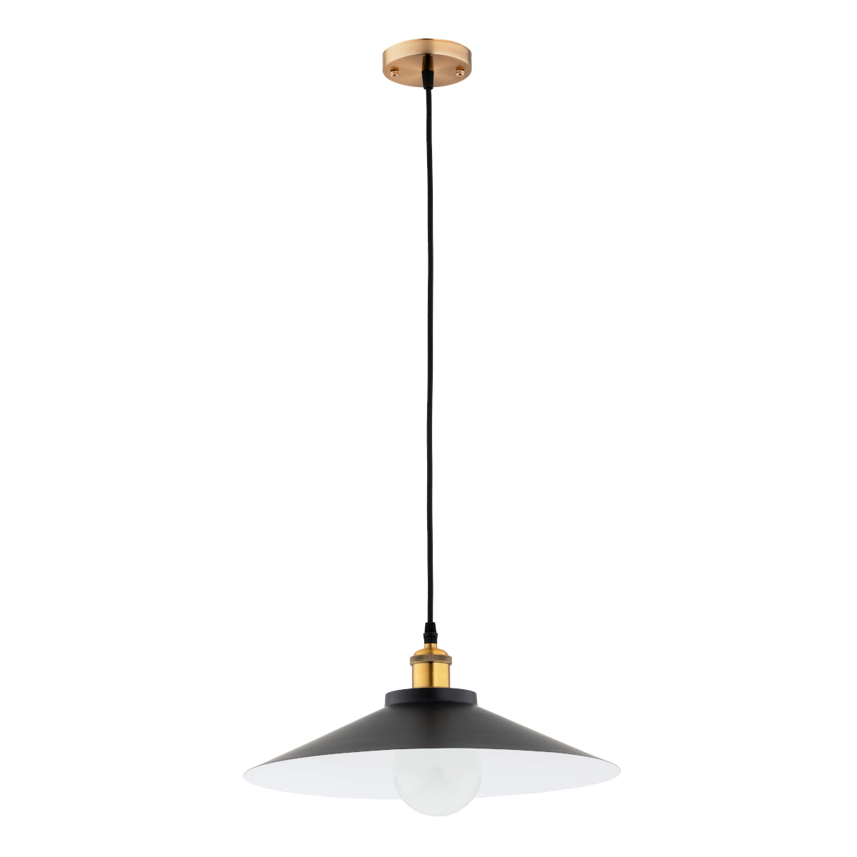 PENDANT LAMP ALFA BOLERO RETRO Black 1 x E27